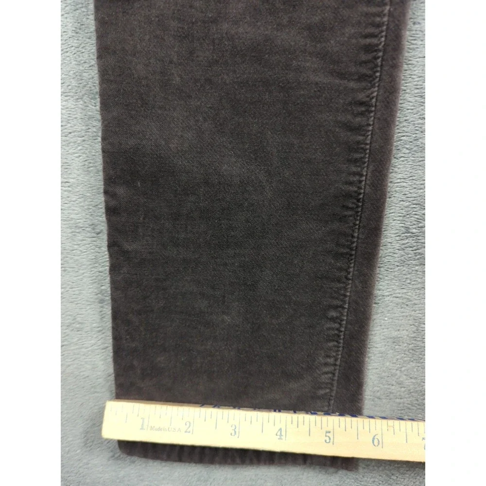 AG Stevie Ankle Pants Jeans Womens 28 28R Black‎ Velvet USA Limited Edition